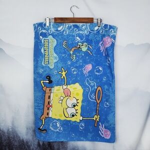Nickelodeon Spongebob Squarepants Pillowcase 2001 Y2K Vintage